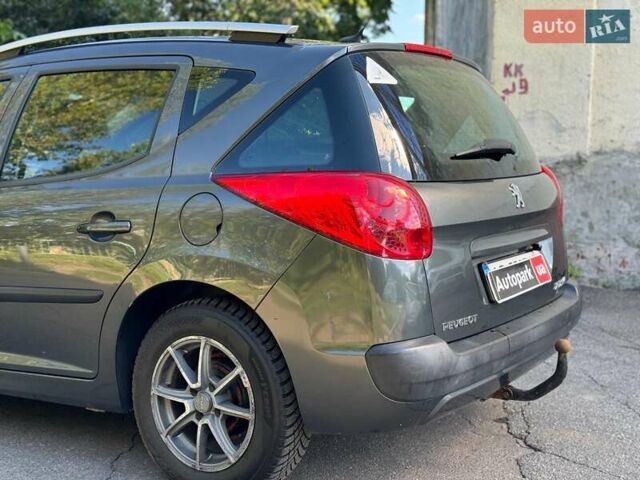 Серый Пежо 207, объемом двигателя 1.4 л и пробегом 275 тыс. км за 5490 $, фото 9 на Automoto.ua