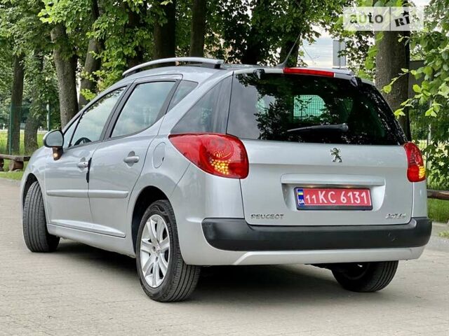 Сірий Пежо 207, об'ємом двигуна 1.6 л та пробігом 122 тис. км за 6450 $, фото 9 на Automoto.ua