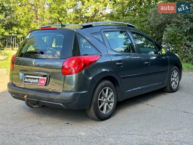 Серый Пежо 207, объемом двигателя 1.4 л и пробегом 275 тыс. км за 5490 $, фото 5 на Automoto.ua