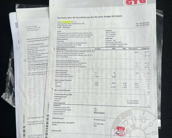 Серый Пежо 207, объемом двигателя 1.4 л и пробегом 126 тыс. км за 4800 $, фото 33 на Automoto.ua