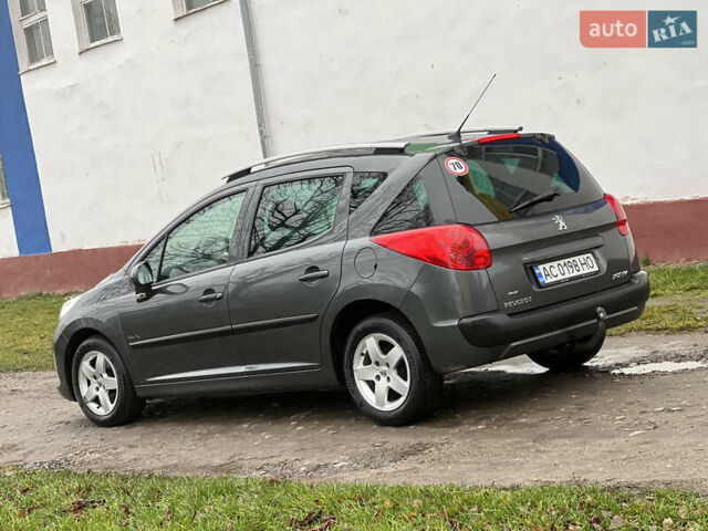 Серый Пежо 207, объемом двигателя 1.4 л и пробегом 126 тыс. км за 4800 $, фото 3 на Automoto.ua