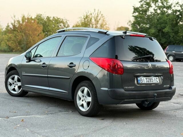 Серый Пежо 207, объемом двигателя 1.4 л и пробегом 185 тыс. км за 5300 $, фото 4 на Automoto.ua