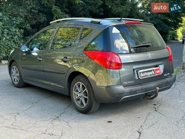Серый Пежо 207, объемом двигателя 1.4 л и пробегом 275 тыс. км за 5490 $, фото 8 на Automoto.ua