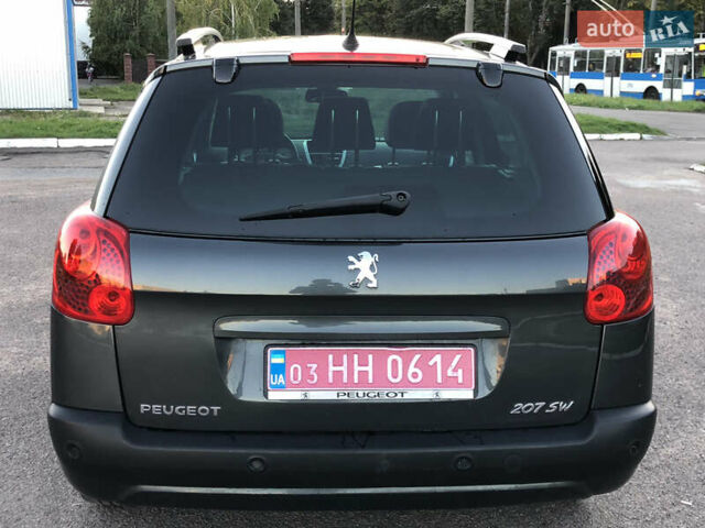 Серый Пежо 207, объемом двигателя 1.6 л и пробегом 181 тыс. км за 6500 $, фото 4 на Automoto.ua