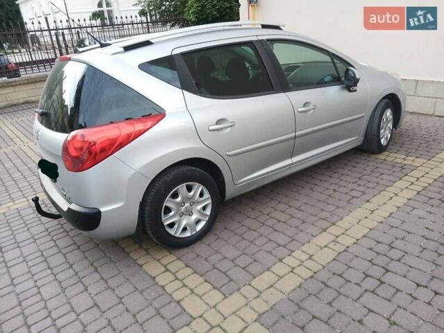 Серый Пежо 207, объемом двигателя 1.56 л и пробегом 213 тыс. км за 5300 $, фото 3 на Automoto.ua