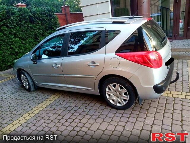 Серый Пежо 207, объемом двигателя 1.6 л и пробегом 213 тыс. км за 5300 $, фото 2 на Automoto.ua