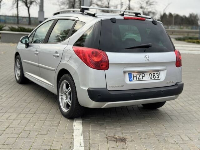 Сірий Пежо 207, об'ємом двигуна 1.6 л та пробігом 344 тис. км за 2700 $, фото 12 на Automoto.ua