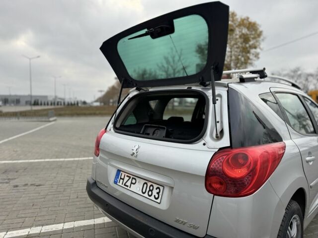 Сірий Пежо 207, об'ємом двигуна 1.6 л та пробігом 344 тис. км за 2700 $, фото 13 на Automoto.ua