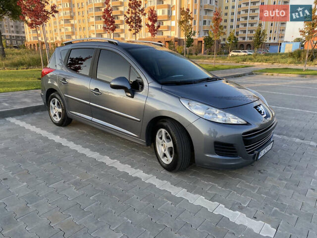 Серый Пежо 207, объемом двигателя 1.56 л и пробегом 290 тыс. км за 5500 $, фото 61 на Automoto.ua