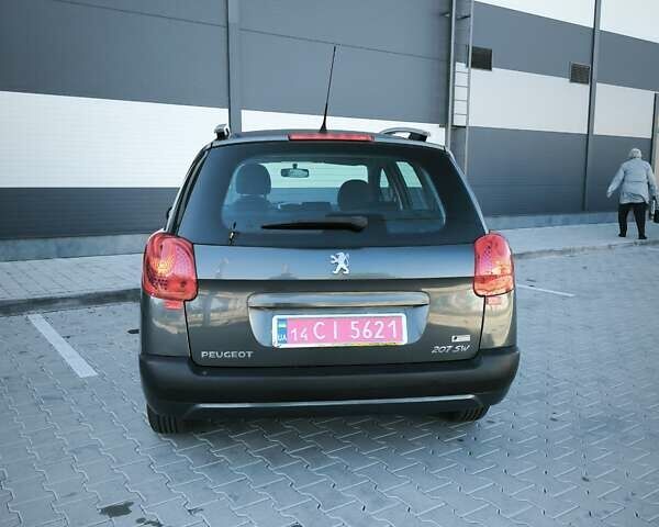 Серый Пежо 207, объемом двигателя 1.6 л и пробегом 179 тыс. км за 5999 $, фото 10 на Automoto.ua