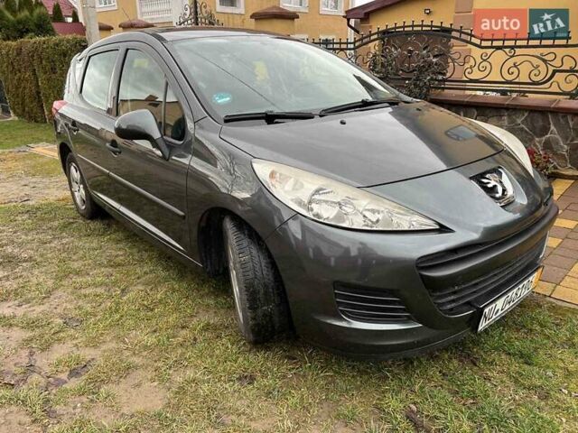 Серый Пежо 207, объемом двигателя 1.4 л и пробегом 120 тыс. км за 5700 $, фото 1 на Automoto.ua