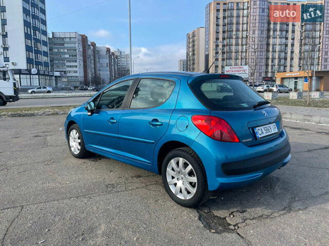 Синий Пежо 207, объемом двигателя 1.56 л и пробегом 198 тыс. км за 4700 $, фото 3 на Automoto.ua