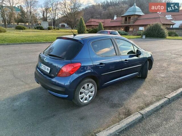 Синий Пежо 207, объемом двигателя 1.4 л и пробегом 196 тыс. км за 3999 $, фото 2 на Automoto.ua