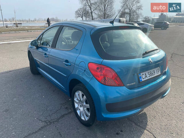 Синий Пежо 207, объемом двигателя 1.56 л и пробегом 198 тыс. км за 4700 $, фото 5 на Automoto.ua