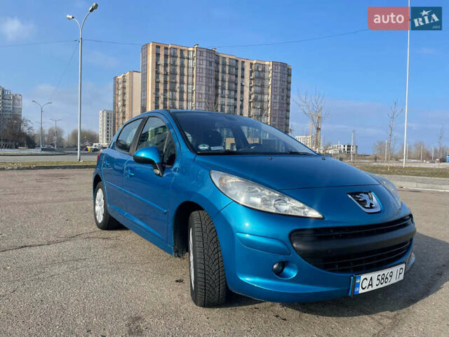 Синий Пежо 207, объемом двигателя 1.56 л и пробегом 198 тыс. км за 4700 $, фото 1 на Automoto.ua