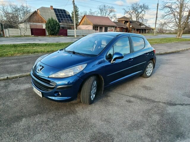 Синий Пежо 207, объемом двигателя 1.4 л и пробегом 196 тыс. км за 3999 $, фото 7 на Automoto.ua