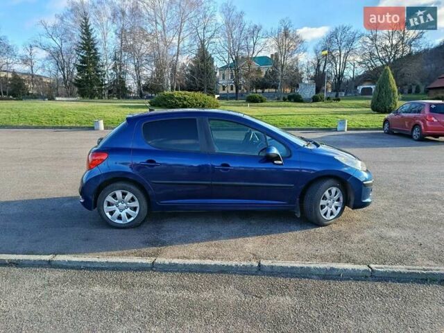 Синий Пежо 207, объемом двигателя 1.4 л и пробегом 196 тыс. км за 3999 $, фото 1 на Automoto.ua