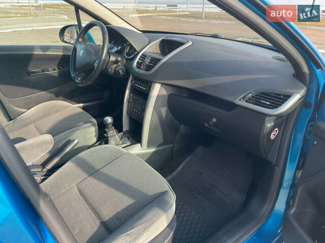 Синий Пежо 207, объемом двигателя 1.56 л и пробегом 198 тыс. км за 4700 $, фото 10 на Automoto.ua