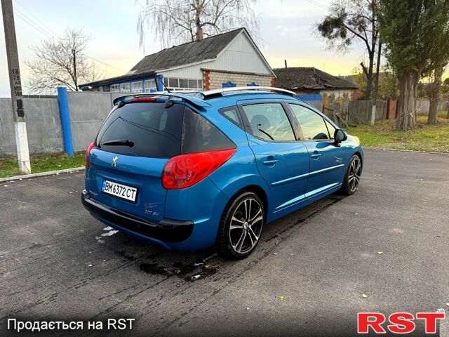 Пежо 207 2007 у Ахтырке на Automoto.ua Синій Пежо 207, об'ємом двигуна 1.6 л та пробігом 125 тис. км за 4850 $, фото 4 на Automoto.ua