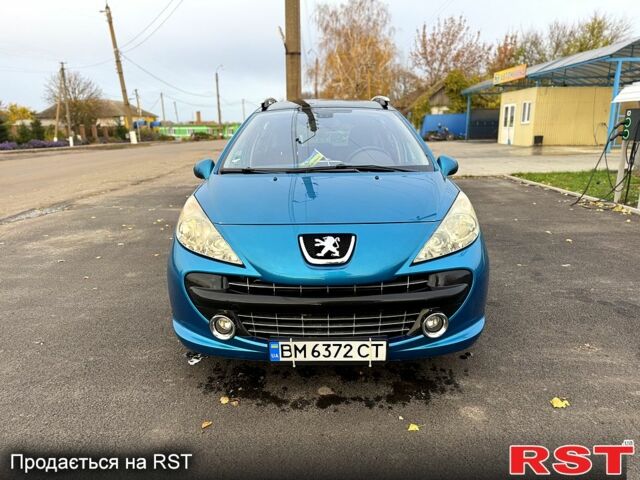 Синій Пежо 207, об'ємом двигуна 1.6 л та пробігом 125 тис. км за 4850 $, фото 1 на Automoto.ua