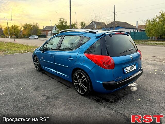 Синій Пежо 207, об'ємом двигуна 1.6 л та пробігом 125 тис. км за 4850 $, фото 6 на Automoto.ua