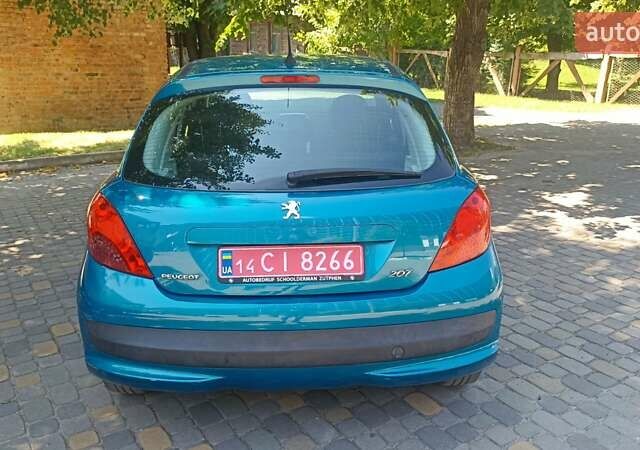 Синий Пежо 207, объемом двигателя 1.4 л и пробегом 238 тыс. км за 5750 $, фото 5 на Automoto.ua