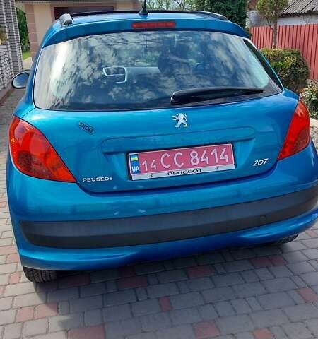 Синій Пежо 207, об'ємом двигуна 0 л та пробігом 163 тис. км за 4750 $, фото 8 на Automoto.ua
