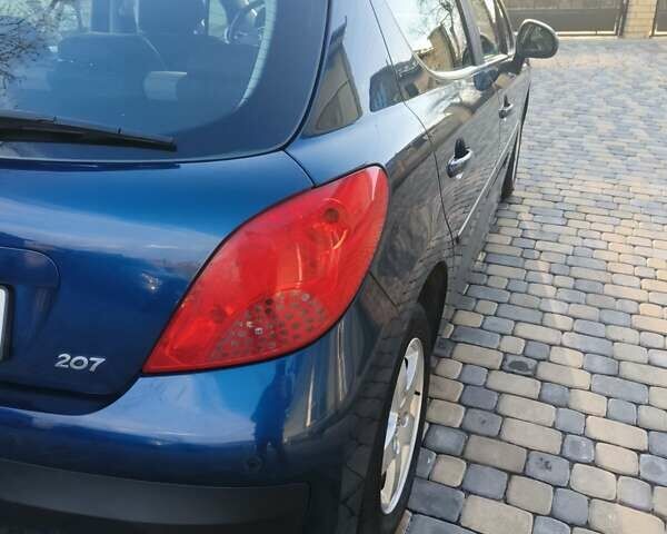 Синий Пежо 207, объемом двигателя 1.4 л и пробегом 91 тыс. км за 4600 $, фото 10 на Automoto.ua