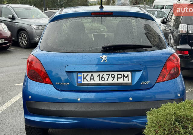 Синий Пежо 207, объемом двигателя 1.6 л и пробегом 137 тыс. км за 5500 $, фото 5 на Automoto.ua