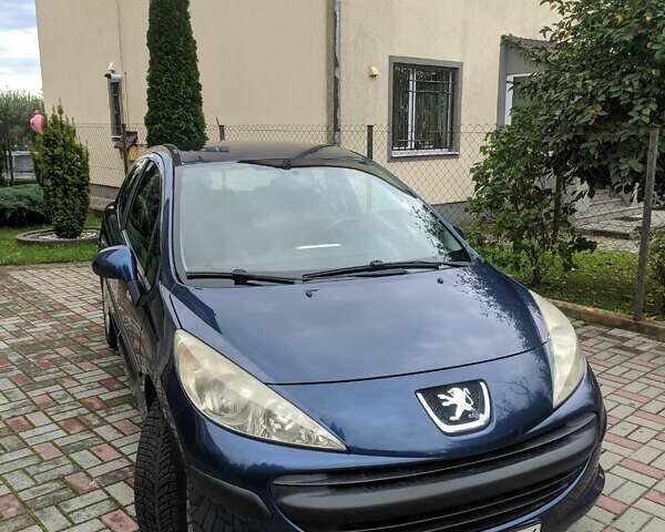 Синий Пежо 207, объемом двигателя 1.4 л и пробегом 253 тыс. км за 3500 $, фото 3 на Automoto.ua