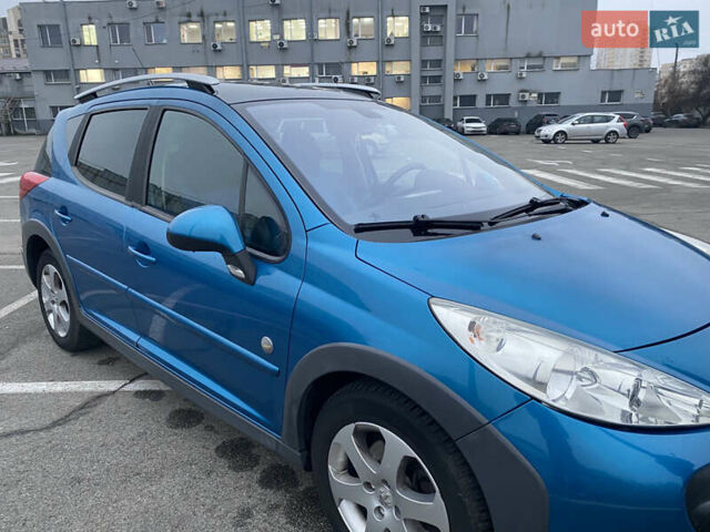 Синий Пежо 207, объемом двигателя 1.6 л и пробегом 104 тыс. км за 5250 $, фото 2 на Automoto.ua