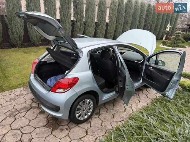 Синий Пежо 207, объемом двигателя 1.6 л и пробегом 115 тыс. км за 6700 $, фото 47 на Automoto.ua