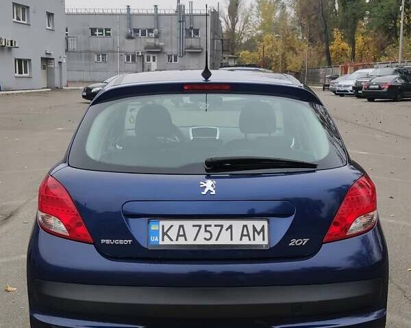 Пежо 207 2010 в Киеве на Automoto.ua Синий Пежо 207, объемом двигателя 1.36 л и пробегом 76 тыс. км за 6998 $, фото 13 на Automoto.ua
