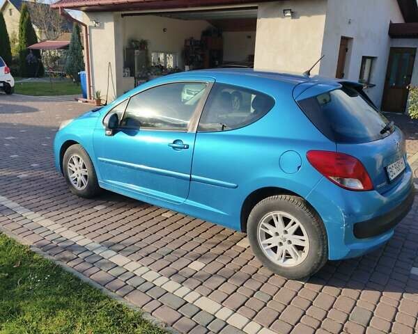 Пежо 207 2011 в Мостисках на Automoto.ua Синий Пежо 207, объемом двигателя 1.56 л и пробегом 208 тыс. км за 5600 $, фото 9 на Automoto.ua