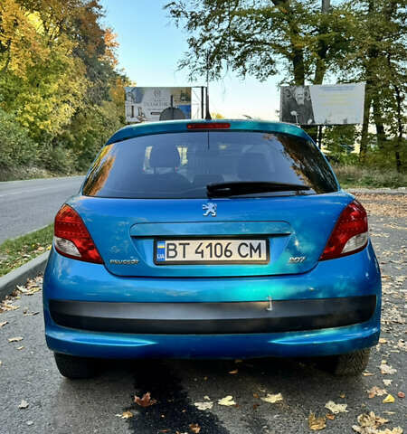Синий Пежо 207, объемом двигателя 1.36 л и пробегом 153 тыс. км за 5200 $, фото 43 на Automoto.ua