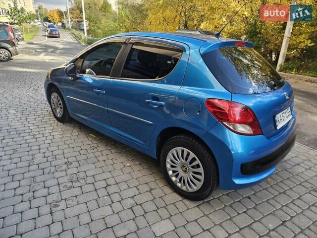 Синий Пежо 207, объемом двигателя 1.36 л и пробегом 215 тыс. км за 4600 $, фото 28 на Automoto.ua