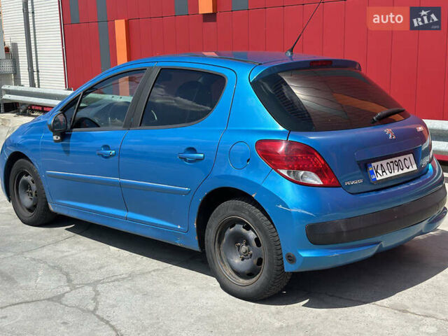 Синий Пежо 207, объемом двигателя 1.36 л и пробегом 292 тыс. км за 3300 $, фото 4 на Automoto.ua