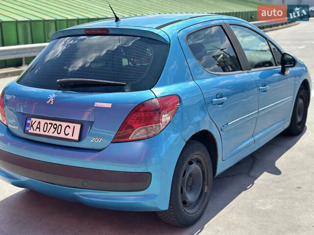 Синий Пежо 207, объемом двигателя 1.36 л и пробегом 292 тыс. км за 3300 $, фото 7 на Automoto.ua