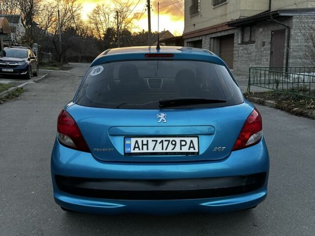 Синий Пежо 207, объемом двигателя 1.4 л и пробегом 200 тыс. км за 5000 $, фото 4 на Automoto.ua