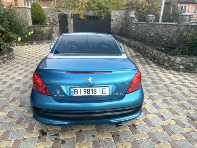 Пежо 207 2007 в Полтаве на Automoto.ua Синий Пежо 207, объемом двигателя 1.6 л и пробегом 200 тыс. км за 5500 $, фото 10 на Automoto.ua