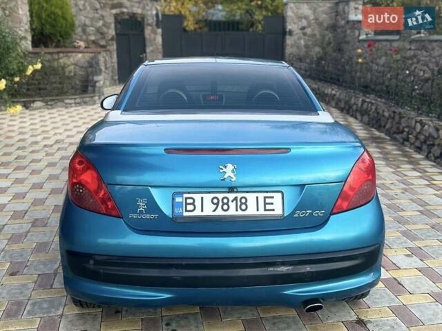 Пежо 207 2007 в Полтаве на Automoto.ua Синий Пежо 207, объемом двигателя 1.6 л и пробегом 200 тыс. км за 5500 $, фото 8 на Automoto.ua