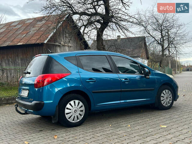 Синий Пежо 207, объемом двигателя 1.56 л и пробегом 195 тыс. км за 4250 $, фото 10 на Automoto.ua