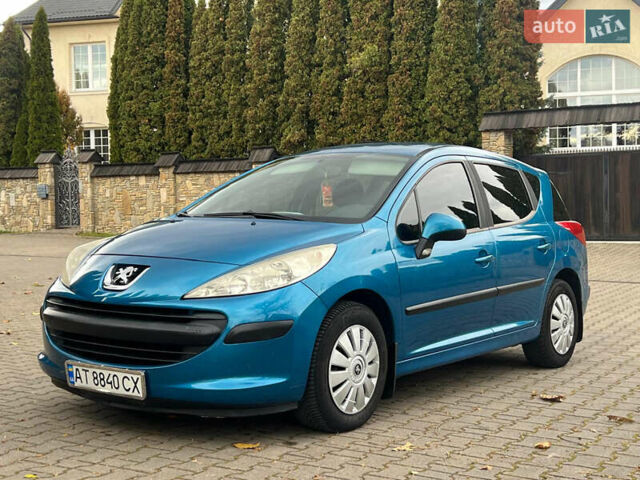Синий Пежо 207, объемом двигателя 1.56 л и пробегом 195 тыс. км за 4250 $, фото 5 на Automoto.ua