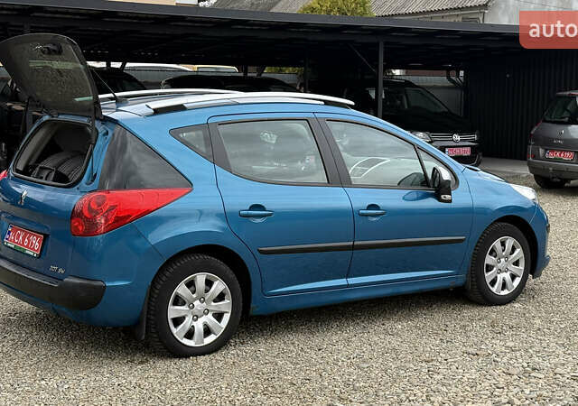 Синій Пежо 207, об'ємом двигуна 1.4 л та пробігом 122 тис. км за 5250 $, фото 6 на Automoto.ua