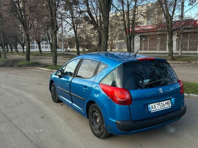 Синій Пежо 207, об'ємом двигуна 0 л та пробігом 185 тис. км за 3100 $, фото 1 на Automoto.ua