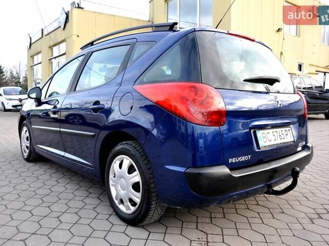 Синий Пежо 207, объемом двигателя 1.4 л и пробегом 250 тыс. км за 3800 $, фото 11 на Automoto.ua
