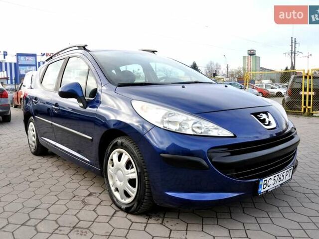 Синий Пежо 207, объемом двигателя 1.4 л и пробегом 250 тыс. км за 3800 $, фото 4 на Automoto.ua