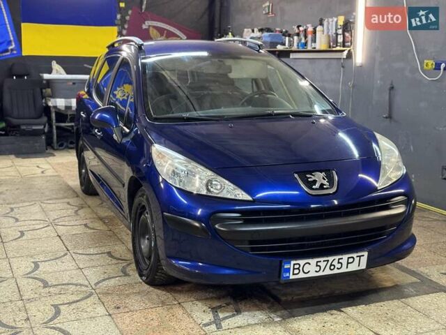 Синий Пежо 207, объемом двигателя 1.4 л и пробегом 250 тыс. км за 2750 $, фото 1 на Automoto.ua