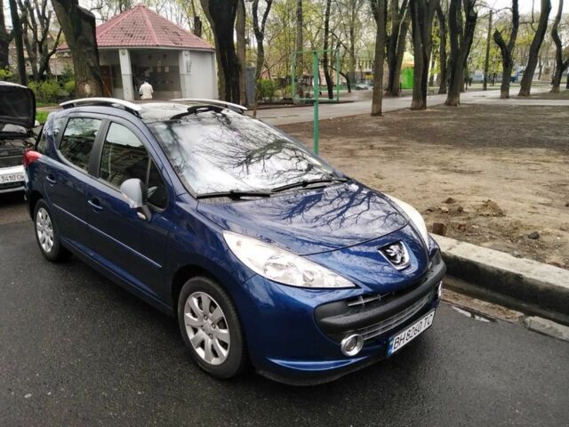 Синий Пежо 207, объемом двигателя 1.6 л и пробегом 230 тыс. км за 5100 $, фото 2 на Automoto.ua