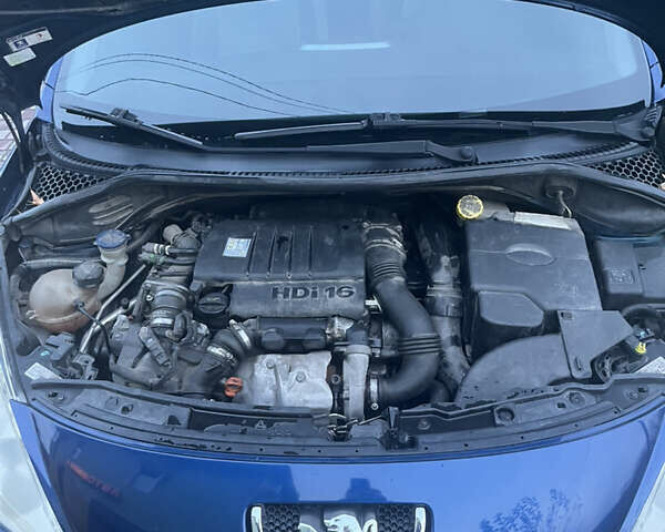 Синий Пежо 207, объемом двигателя 1.56 л и пробегом 192 тыс. км за 5300 $, фото 13 на Automoto.ua